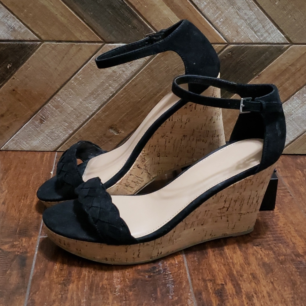 Cato Women's Black Wedges Size 9